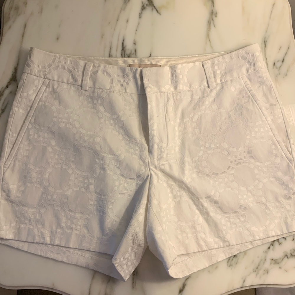 Banana republic white shorts
